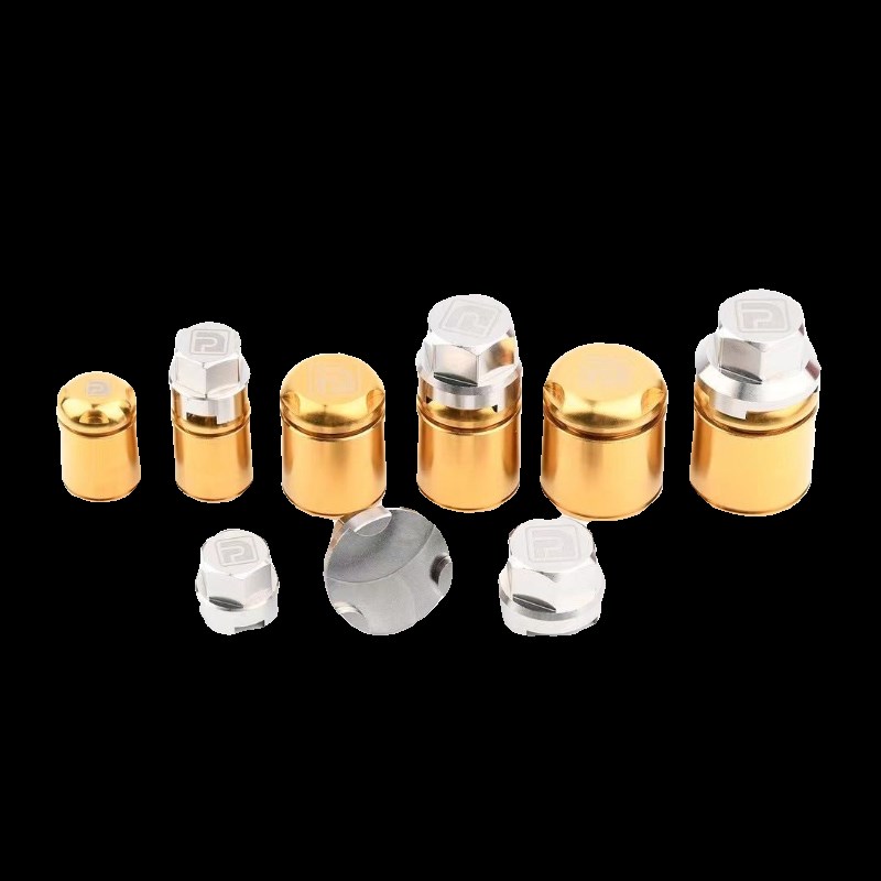 PT防盗螺丝帽M8 M10小螃蟹鲍鱼明浙大辐射卡钳防盗螺丝改装配件