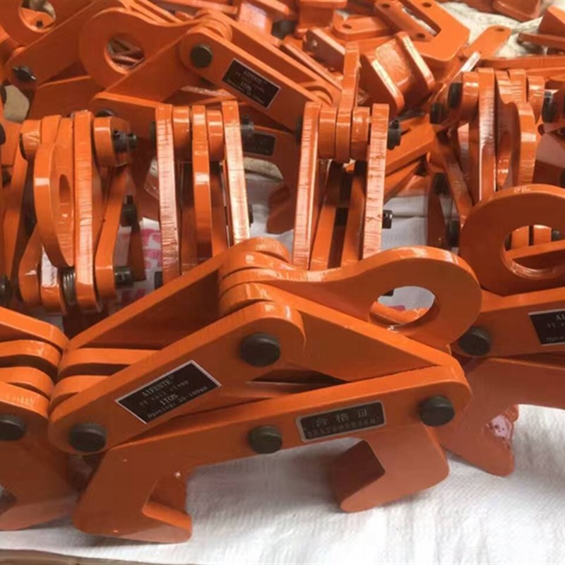 钢轨行车轨道火车铁轨起重夹钳夹子夹具天车路轨夹紧器1吨2吨包邮