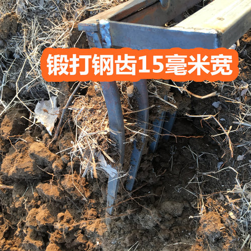 小型翻地松土神器家用园林艺翻土工具挖蒜红薯姜挖药材开荒钢叉锄