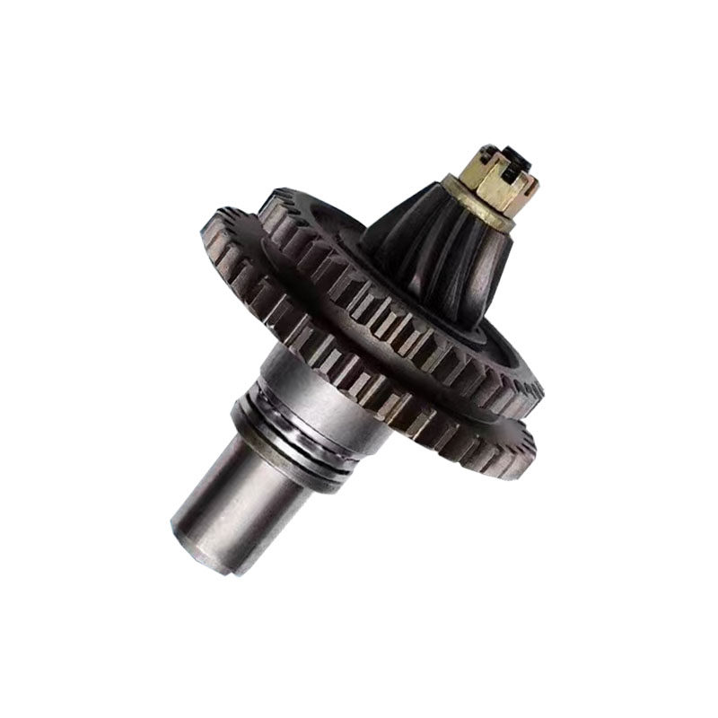 微耕机配件大全171型105-135型变速箱伞齿轮轴套筒式副轴总成