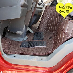 江铃新顺达国六新凯运宽体窄体升级版N720凯锐N800货车全包围脚垫