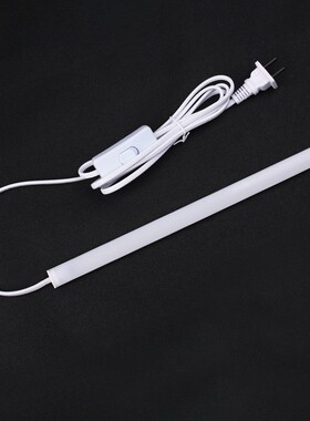 220v灯带led嵌入硬灯条插头接头家用长条灯超薄灯管单条灯珠办公