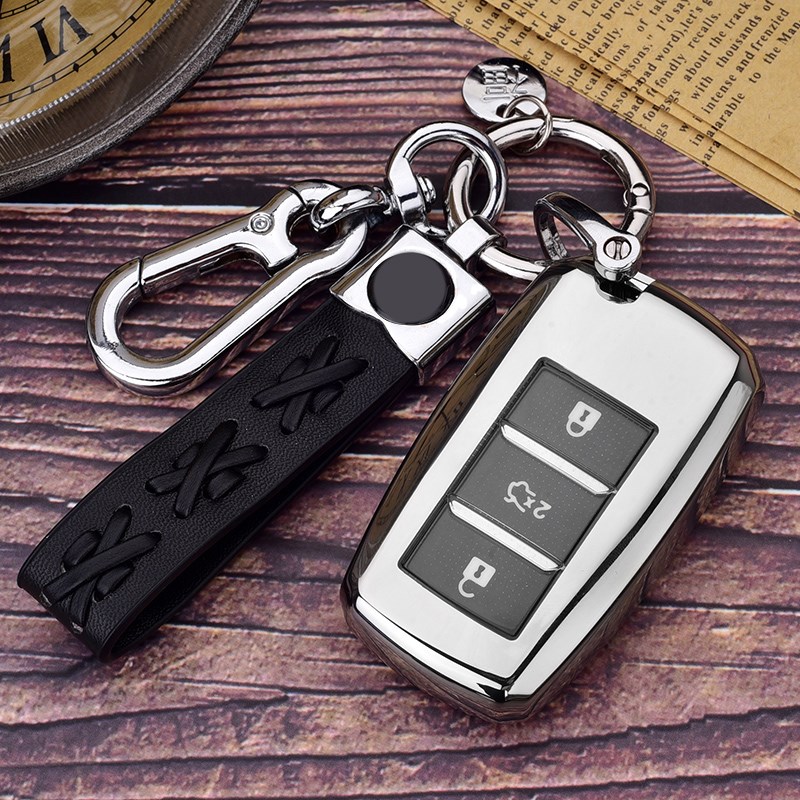 适用长安CS75钥匙套CS55包CS35锐程CC睿骋悦翔V7逸动扣汽车壳男女