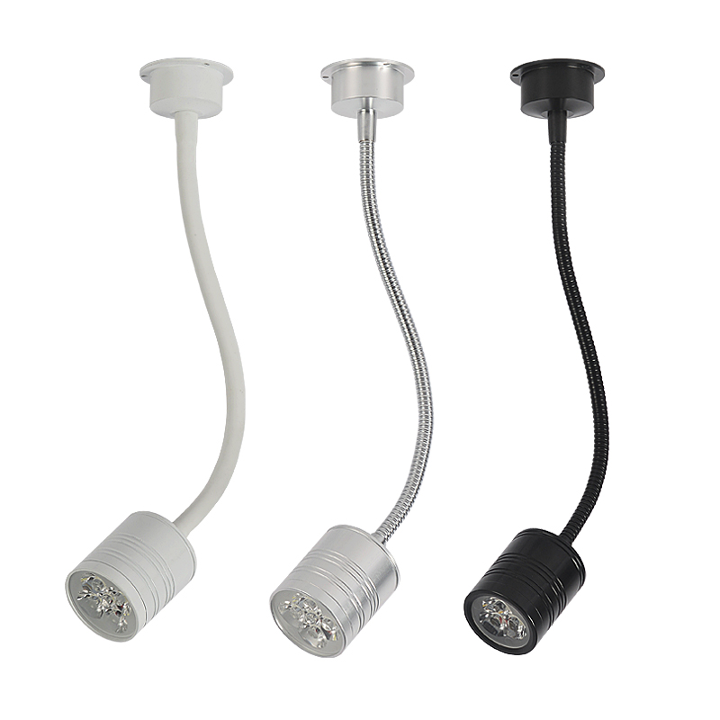 贝美LED明装吸顶软管射灯3W5W公司LOGO背景墙服装店酒吧照画射灯