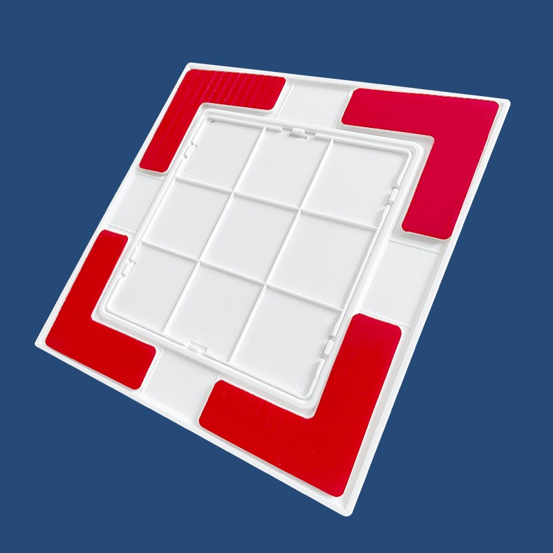 通用型平贴式检修口粘贴式自粘下水管盖板检查孔免打孔管道装饰盖