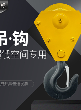 钢丝绳电动葫芦低净空吊钩2T3T5T超低举国标天车行车起重机龙门吊