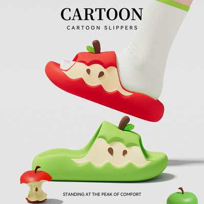 蕉往红苹果拖鞋女款室内家居2025新款防滑防臭eva浴室凉拖鞋女生
