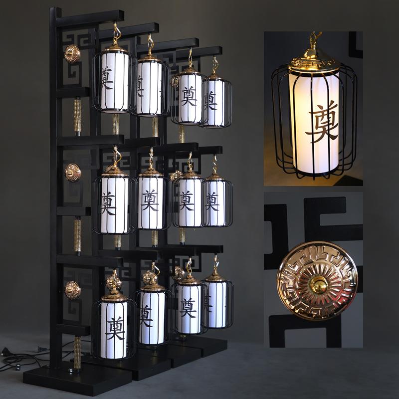 白事灯笼路引葬礼丧礼灵堂布置追悼会殡葬用品装饰祭祀路引支架