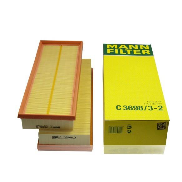 曼牌空滤C3698/3-2适配于奔驰C级C320C350C55GLK300