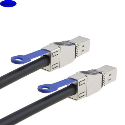 MINISASHDSFF-8644带IC转MINISASSFF-8644服务器叠加连接线