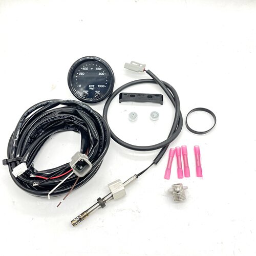 EGT 数字仪表 0-1800F / 0-1000C 黑色/黑色 30-0305