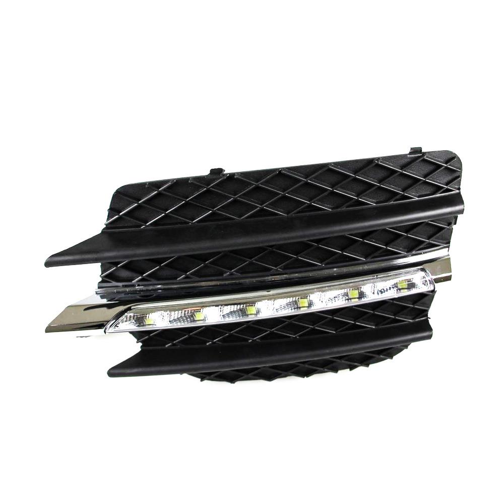 适用于09-13年宝马X6E71免拆保险杠LED日间行车灯专车专用