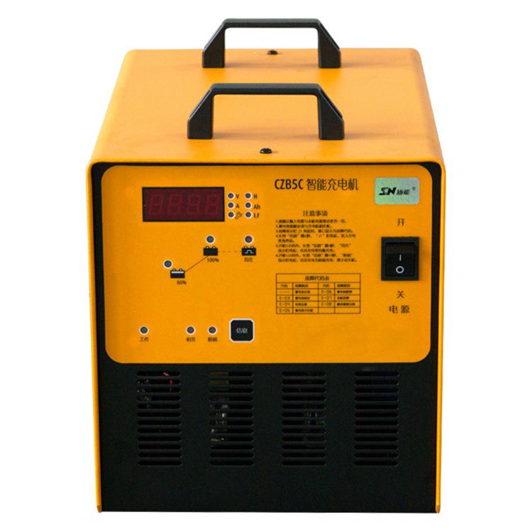 上海施能CZB5C-E48V/30A自动智能电动叉车搬运升降车充电机充电器