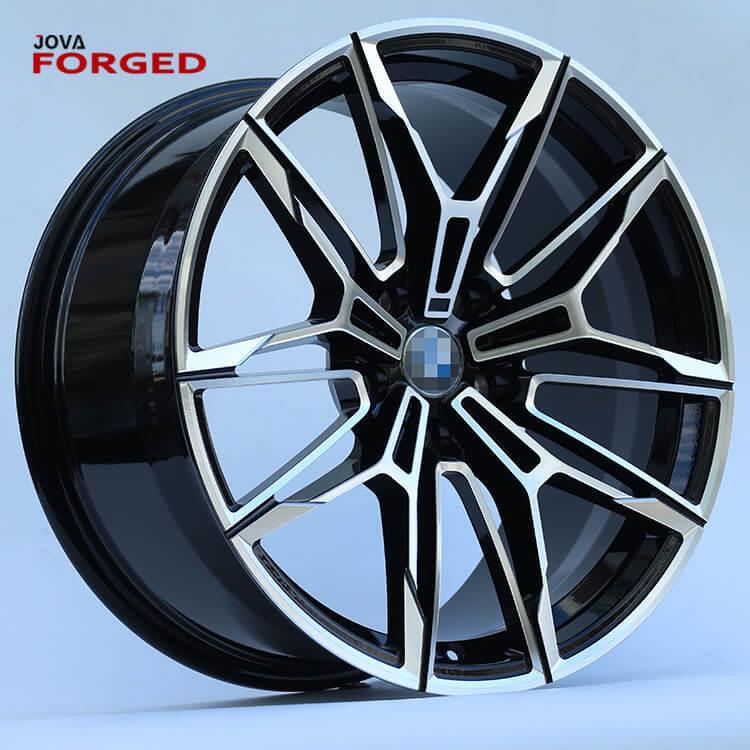 九华19寸锻造轮圈工艺适用于3系320i5系525Li锻造轮毂改装