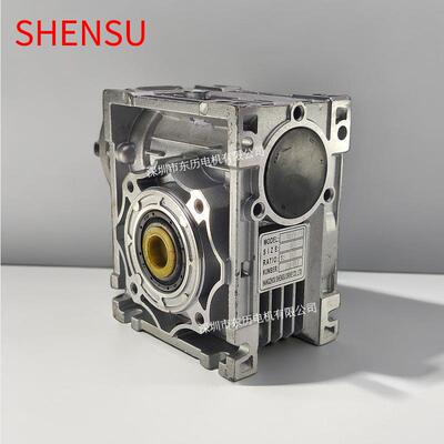 SHENSU杭州神速中空蜗轮蜗杆减速机NMRV4060wormgearreducer