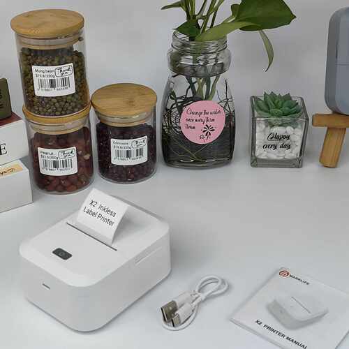 X2 Wireless Label Printer For IOS and Android-17 languages