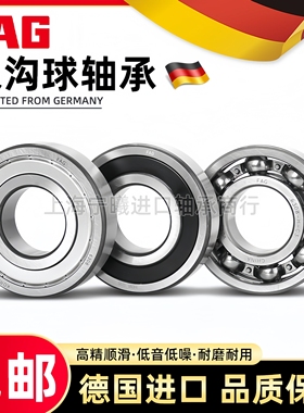 FAG德国进口高速轴承6300 6301 6302 6303 6304 6305.2ZR-2RSR/C3