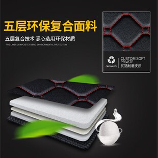 饰垫红旗H5汽车尾箱垫子 红旗H5后备箱垫全包围专用定制专用加厚装
