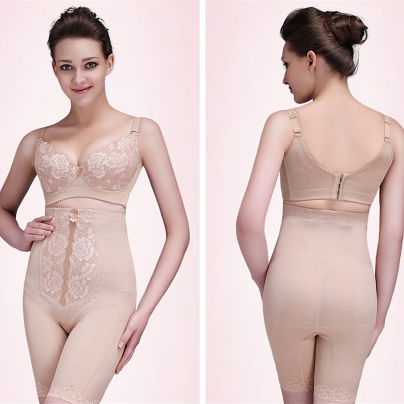 马克高腰产后 透气塑身收腹提臀瘦腿宝迪中束五分内裤女