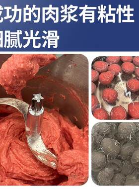 2025新款力果绞肉机家用打肉末打蒜机 6升容量商用打浆机