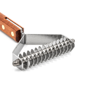 舒柏泰宠物狗狗绒毛梳子开结木梳刮毛刀去浮毛神器脱毛Y型底绒梳