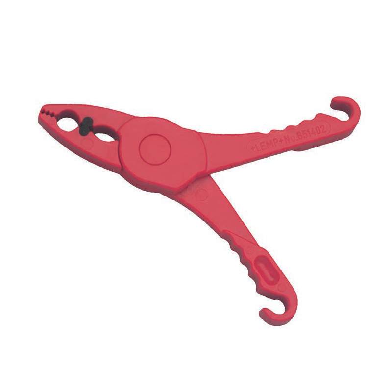 英特卡博Intercable绝缘毯夹电杆毯夹固定电杆树脂毯夹6514 02