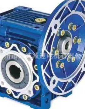 RV75-60/NMRV075-80蜗轮蜗杆减速机铝壳配0.75/1.1/2.2KW电机