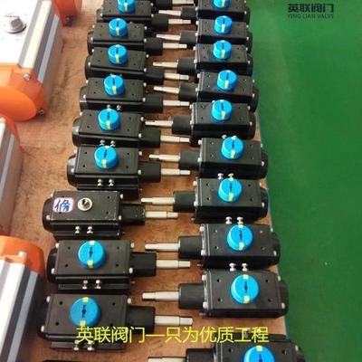 带手轮气动执行器手动调节型气动头气动执行机构