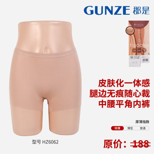 GUNZE/郡是夏季薄款女士内裤