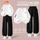 贵人鸟儿童加绒套装 子 卫衣裤 男童2025新款 女孩洋气运动服大童秋装