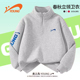 运动长袖 新款 女大童上衣 男童白色卫衣春秋儿童2026春季 贵人鸟童装
