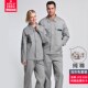 厂服定做 劳保服汽修厂服春秋工装 高品质加厚纯棉工作服套装 男长袖