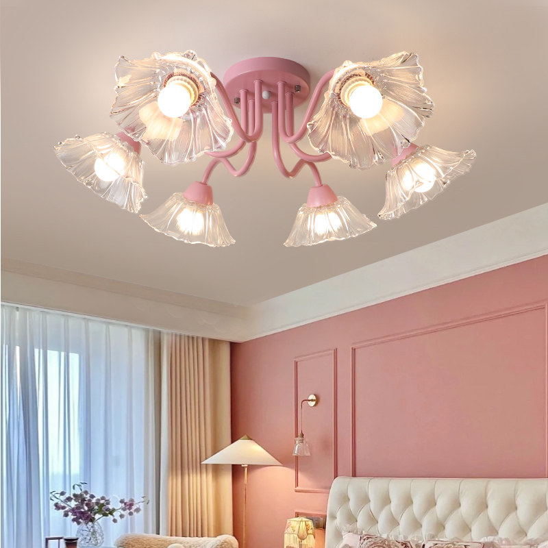 儿童房间灯女孩卧室公主时尚创意欧法式现代简约节能护眼吸顶灯具,家装灯饰光源,儿童房吸顶灯,淘宝优惠券,粉丝福利购,淘宝优惠卷