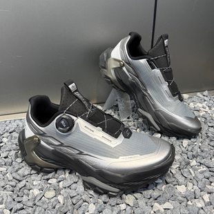 BOA大坡王休闲运动舒适防水机能黑山男鞋 越野户外跑鞋 FUGA男士