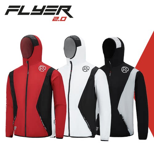 BIGK 大K官方旗舰店 新款马拉松越野跑步皮肤衣运动时尚防晒外套