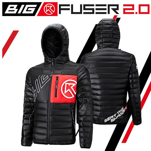 BIGK大K FUSER熔炉系列2.0男女款户外运动跑步保暖鹅绒羽绒服外套