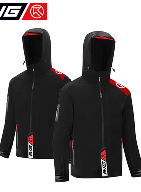 BIGK大K官方旗舰店MAMMOTH男女款二合一跑步保暖防风运动夹克外套