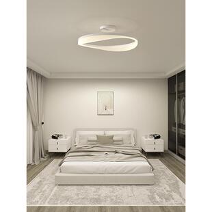 卧室灯led简约现代圆形餐厅吸顶灯2024年新款 简约现代书房间灯具