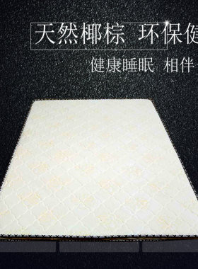 儿童天然椰棕床垫棕垫硬棕榈垫偏硬1.8m1.5米折叠床垫支持定制