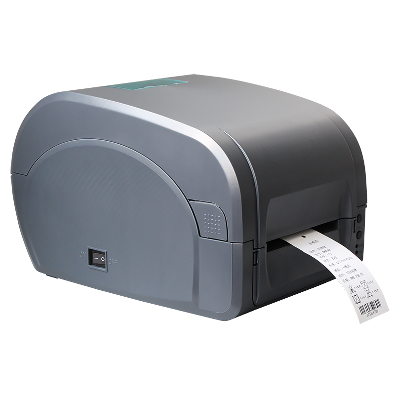 佳博GP9134T吊牌打印机珠宝亚银不干胶标签服装水洗标碳带条码机