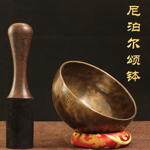 梵真梵贤系列满月颂钵音钵尼泊尔手工钵音碗瑜伽冥想梵音钵静心钵