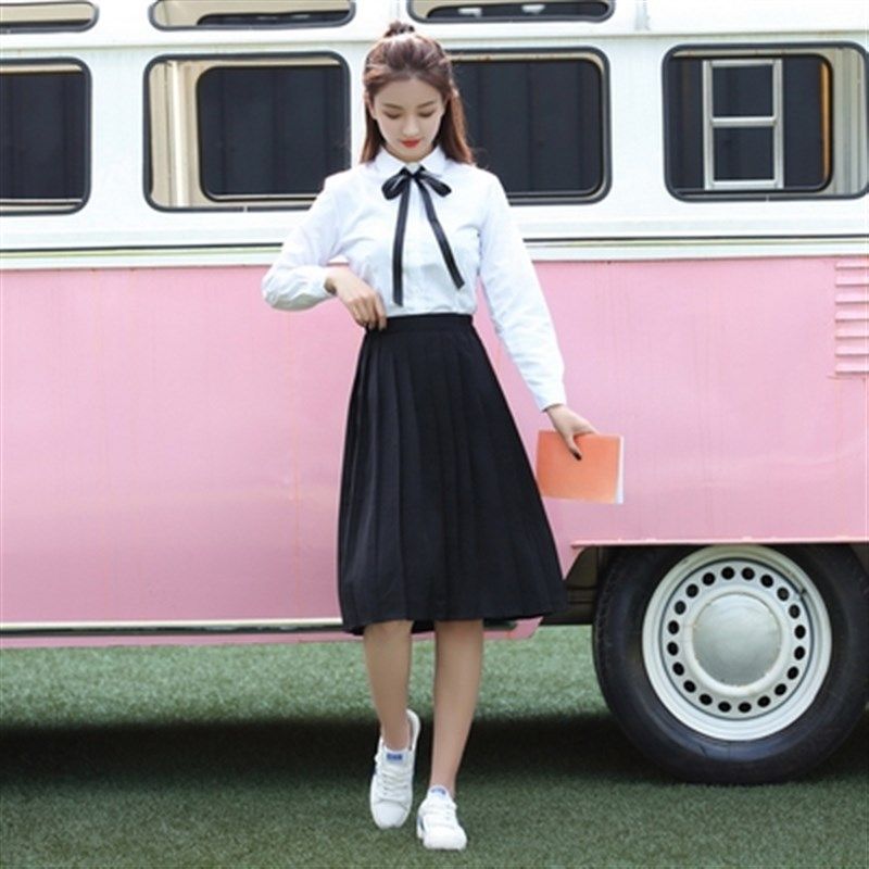 中学生合唱团演出服男女毕业班服初中生钢琴演讲诗歌朗诵比赛服装