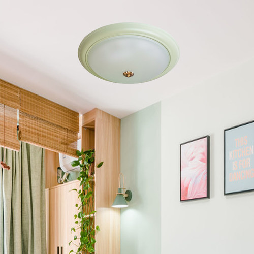 北欧LED吸顶灯 复古 简约 文艺 美式 卧室 阳台 玄关民宿个性餐厅