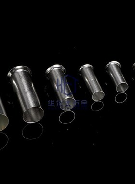 EN7506管型冷压接线端子插针电线紫铜纯铜接线端子铜管铜接头电工