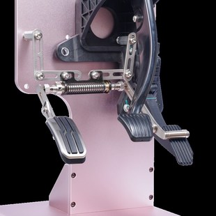 迪朗身心障碍人士C5驾车左脚油门踏板油门左迁加速器上翻锁定隐藏