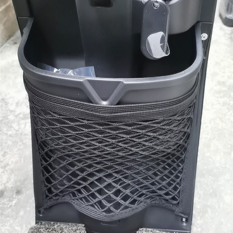 通用深远T90 009g05A8电动车改装配件前置储物箱m7m3E h5车篮网兜