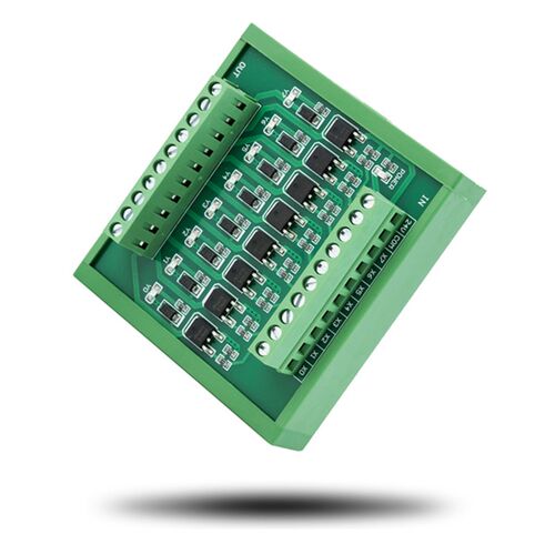 PLC输出放大板漏型NPN输入PNP输出黑色款绿色款功率板