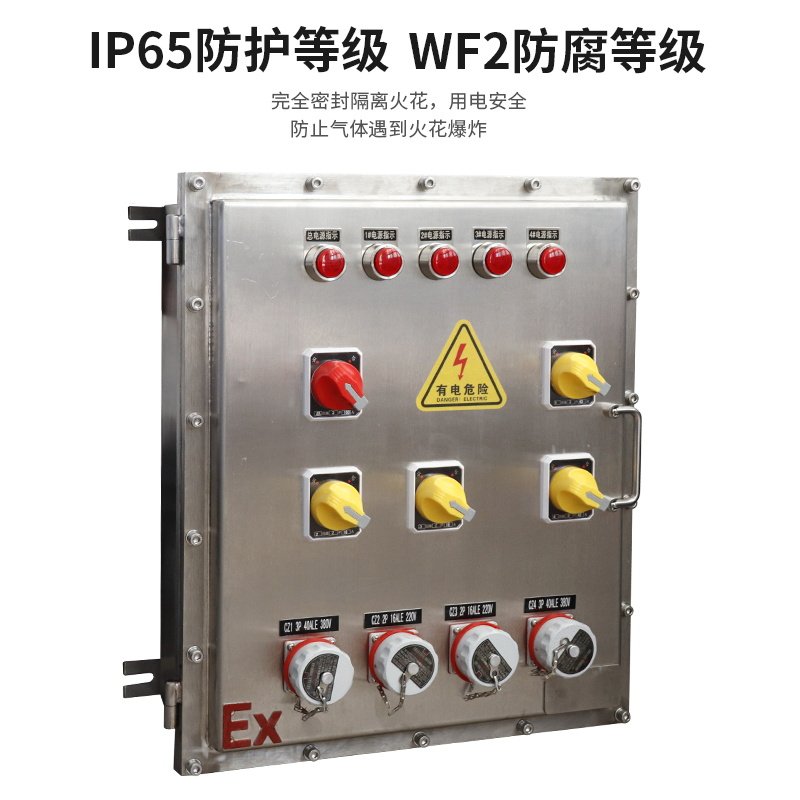 定制304/316不锈钢防爆配电箱照明开关检修箱仪表PLC触摸屏控制柜,五金/工具,防爆电气,淘宝优惠券,粉丝福利购,淘宝优惠卷