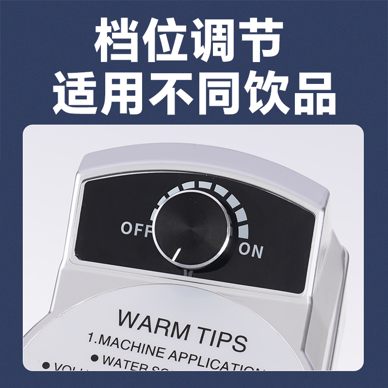 不锈钢双头奶昔机商用奶茶店大功率料理果汁打奶泡机碎冰搅拌机