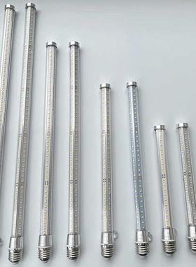 长条玉米LED灯泡条型餐吊壁灯玻璃罩超亮电灯泡E27庭院阳台观景灯